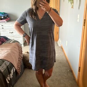 Camouflage T-shirt dress